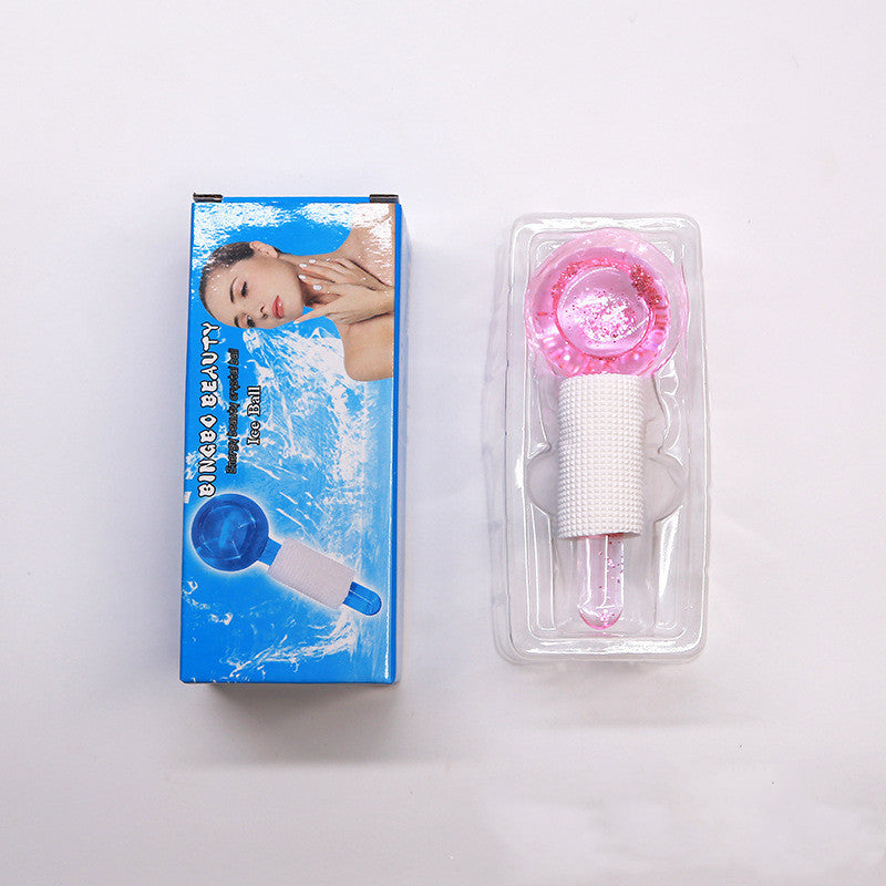 Crystal Ice Ball Ice Therapy Facial Massage Glass Beauty Ball