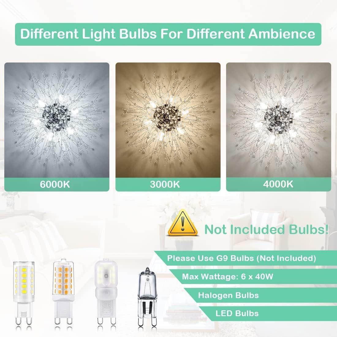 Crystal Recessed Chandelier  Unavailable Platforms- Welfel