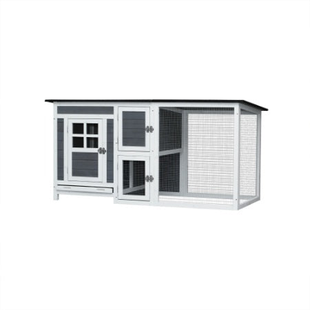Outdoor Indoor Poultry Cage Small Animal House Outdoor Chicken Hutch Coop With Running Cage