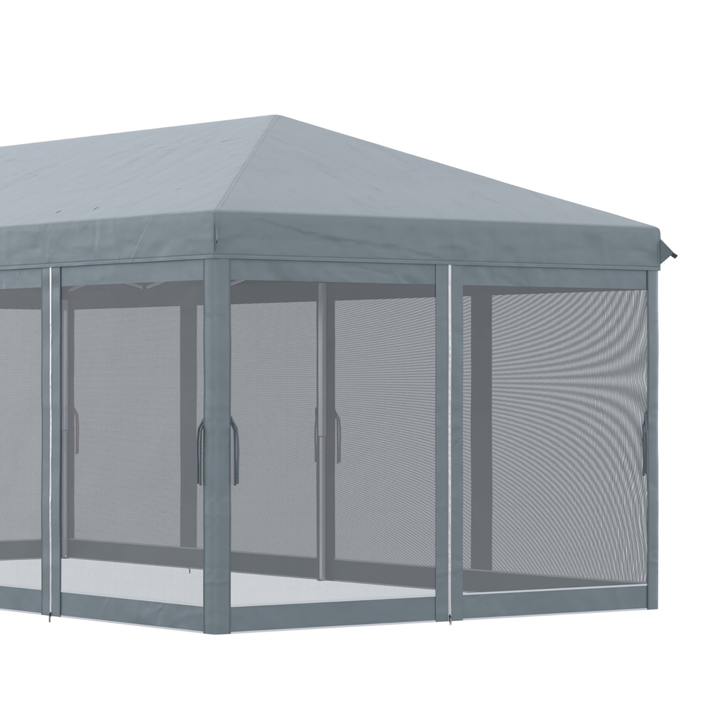 Large Pop-up Canopy Tent With Mesh