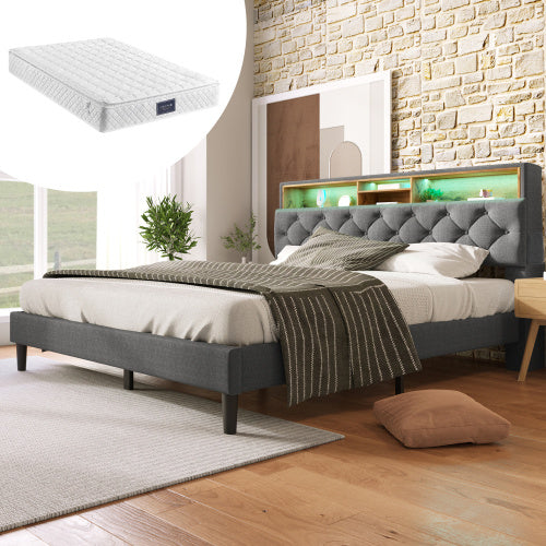 Solid Wood Bed Frame