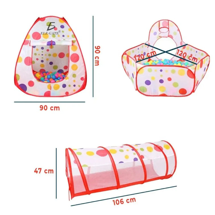 3 In 1 Children's Games Ball Pit