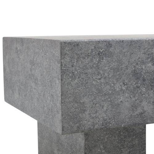 Modern Simple Gray Texture MDF Coffee Table  43.3x21.6x17.2 Practical Model.Making It An Ideal Addition To Any Living Room Or Apartment