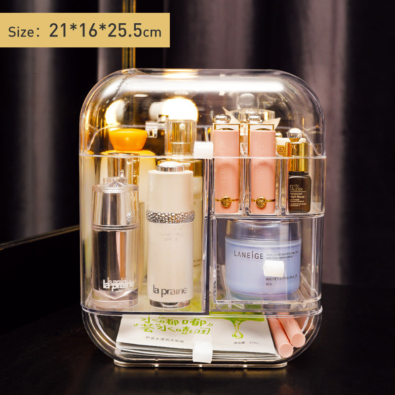Storage Box Desktop Acrylic Dustproof Storage Rack