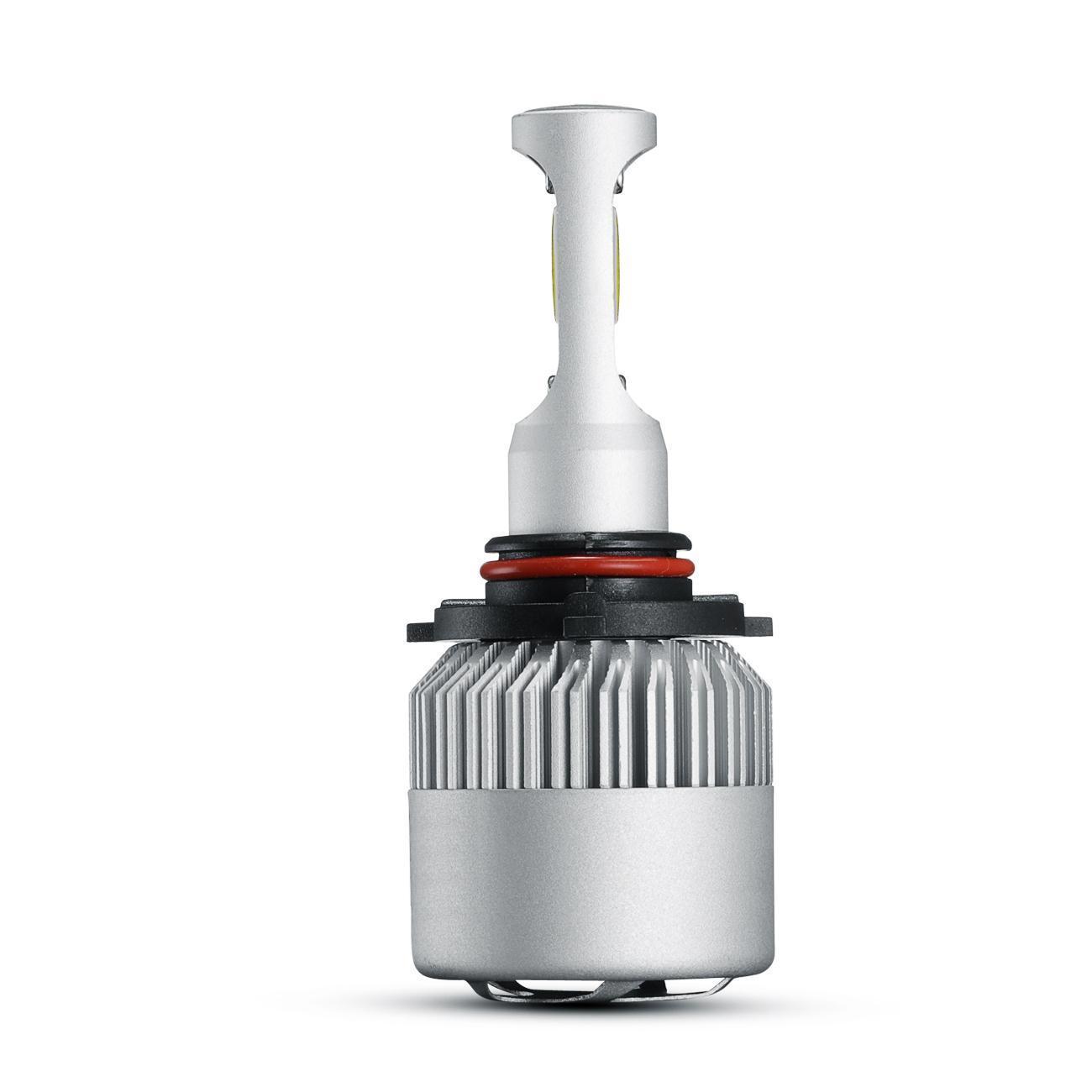 Series F-S2 9005 28W-LED Silver Edition COB Integrated Automotive Front Headlights Low End Edition