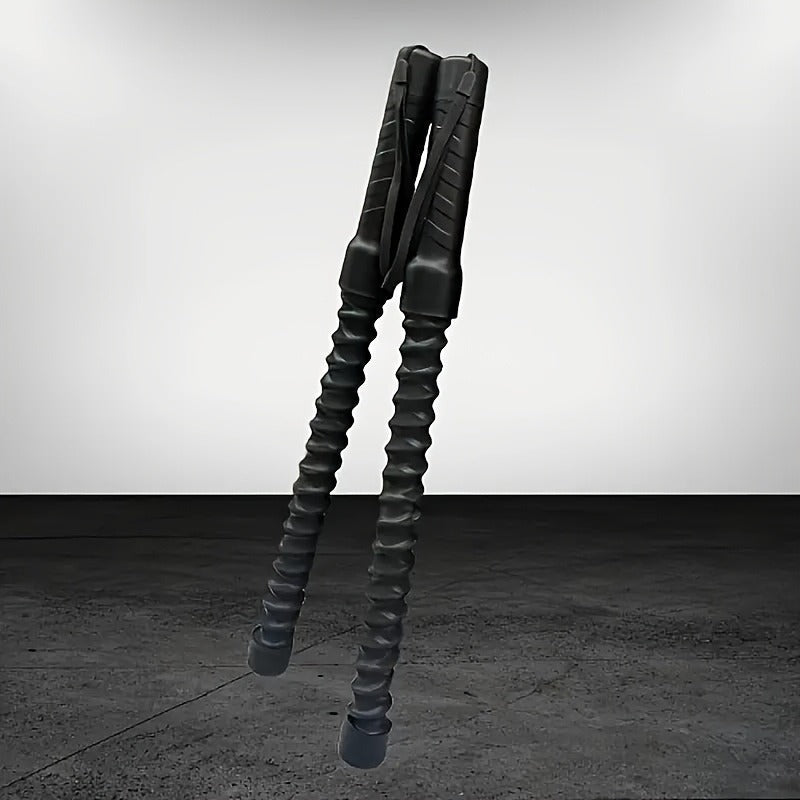 2pcs Stainless Steel Wireless Combat Training Stick - A Universal Strength And Muscle Exercise Fitness Tool With Strong Rebound Inertia, Suitable For Home Fitness