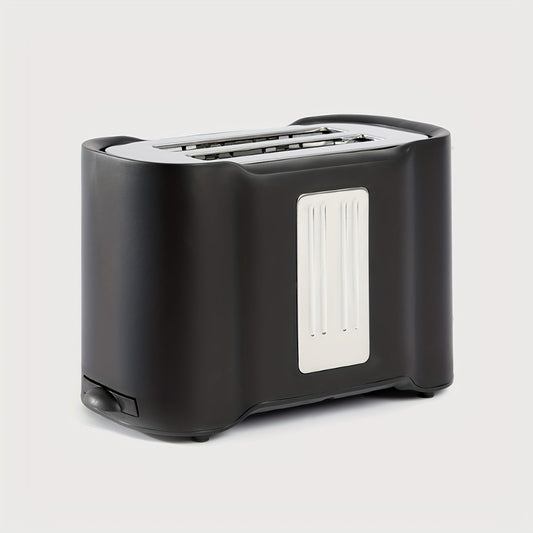 2 Slice Toaster, Quick & Even Results Every Time, Wide Slots Fit Any Size Bread Drop-Down Crumb Tray For Easy Clean Up, Stainless