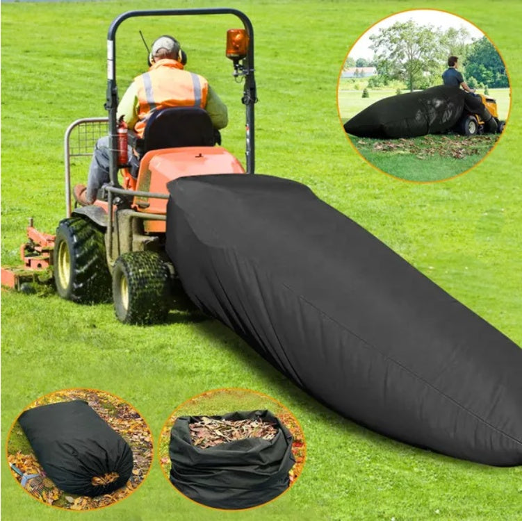 Lawn Tractor Leaf Bag 54 Cubic Feet Standard Garden Waste  Bag W  112in Opening For Fast   Easy Leaf  Riding Lawn Mower Rubbish Bag Outdoor
