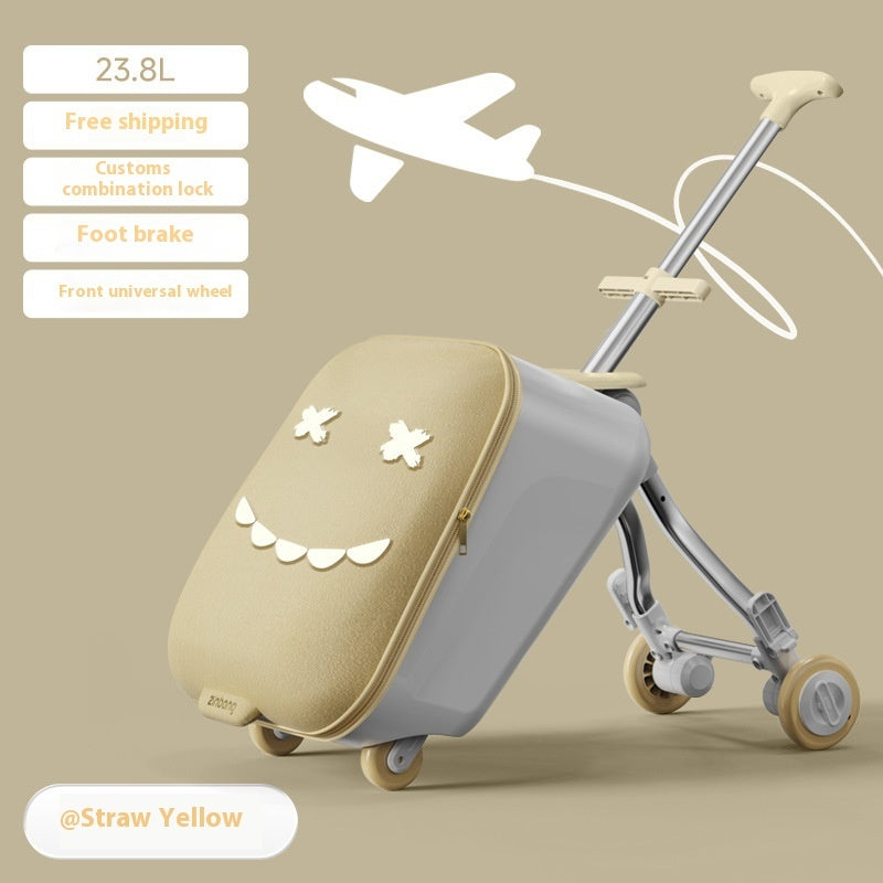 Luggage Children's Riding And Boarding Machine Trolley Case