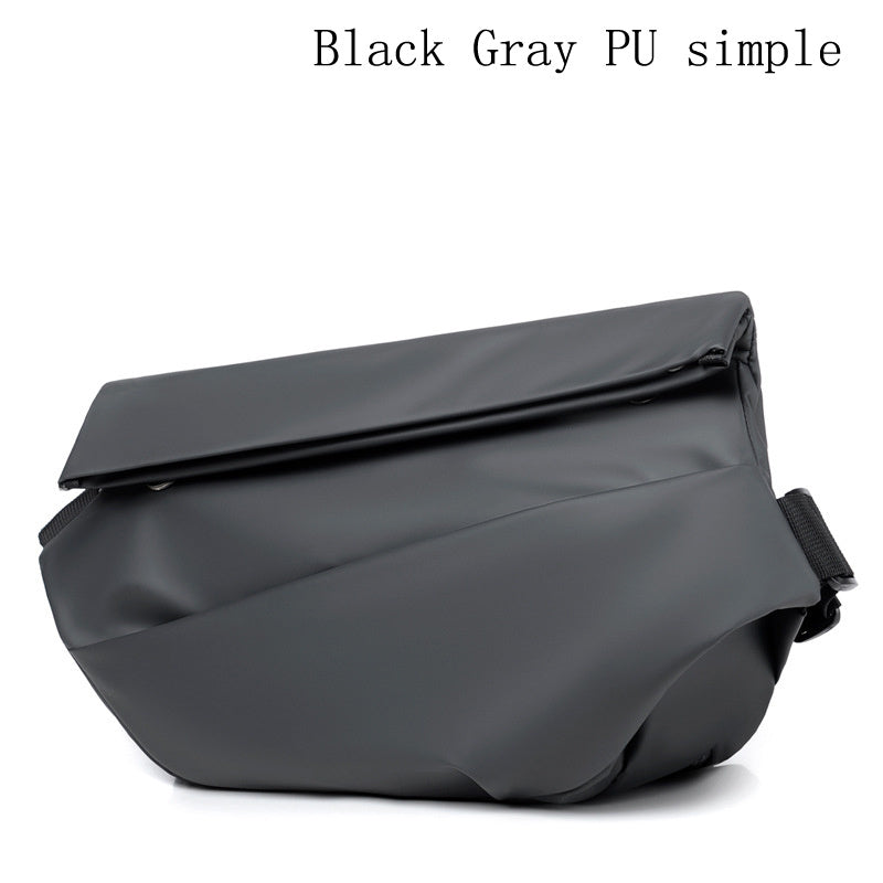 Men's Functional Camera Crossbody Bag Waterproof Ipad Multifunctional Chest Bag Men's Personal Shoulder Bag Stand Messenger Bags,Random Letters, Or Possibly None