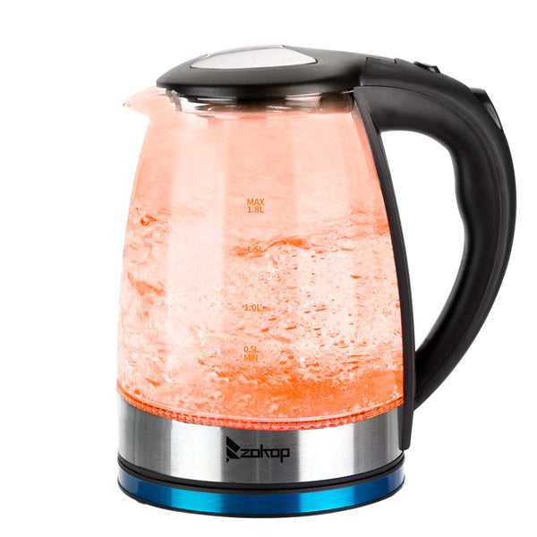 American Standard Electric Kettle 120V, 1200W With Filter Screen And Inner Steel Cover