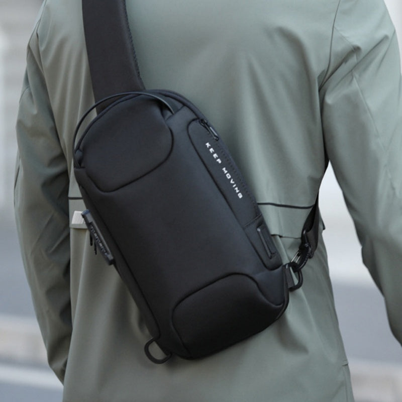 Douyin Hot Style Summer Men's Sports Car Breast Bag Single Shoulder Bag