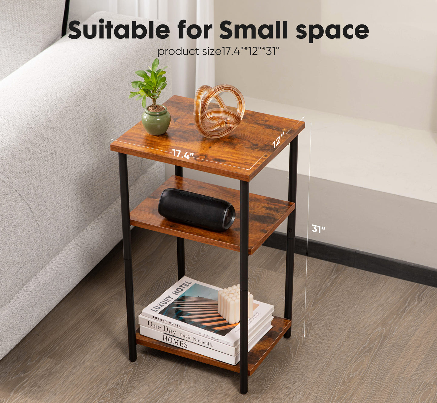 Adjustable 3-level Coffee Table