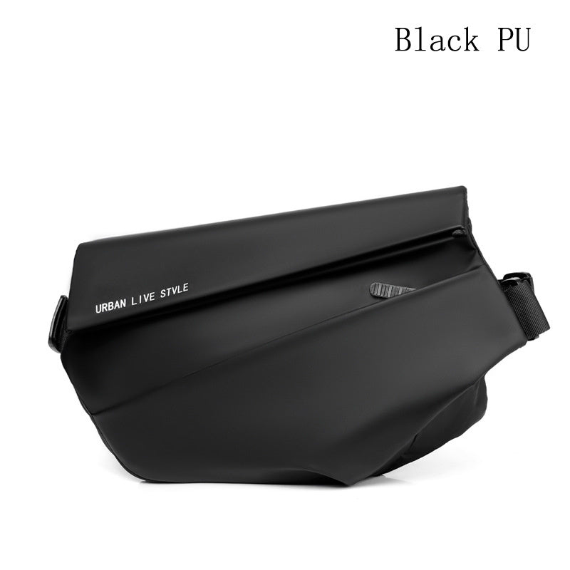 Men's Functional Camera Crossbody Bag Waterproof Ipad Multifunctional Chest Bag Men's Personal Shoulder Bag Stand Messenger Bags,Random Letters, Or Possibly None