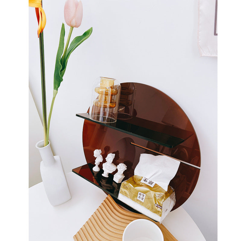 Acrylic Desktop Shelf Storage Rack