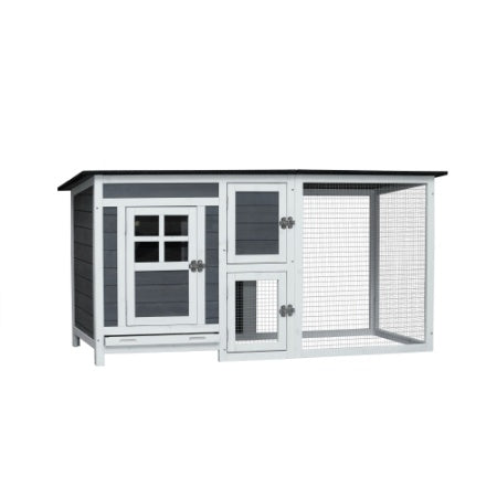 Outdoor Indoor Poultry Cage Small Animal House Outdoor Chicken Hutch Coop With Running Cage