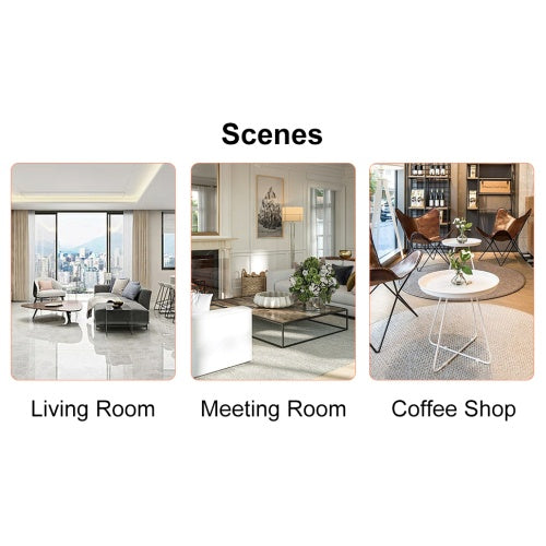 A Modern And Practical White Coffee Table And Coffee Table. The Double Layered Coffee Table Is Made Of MDF Material,. Suitable For Living Room, Bedroom, And Study.43.3x21.6x16.5  CT16