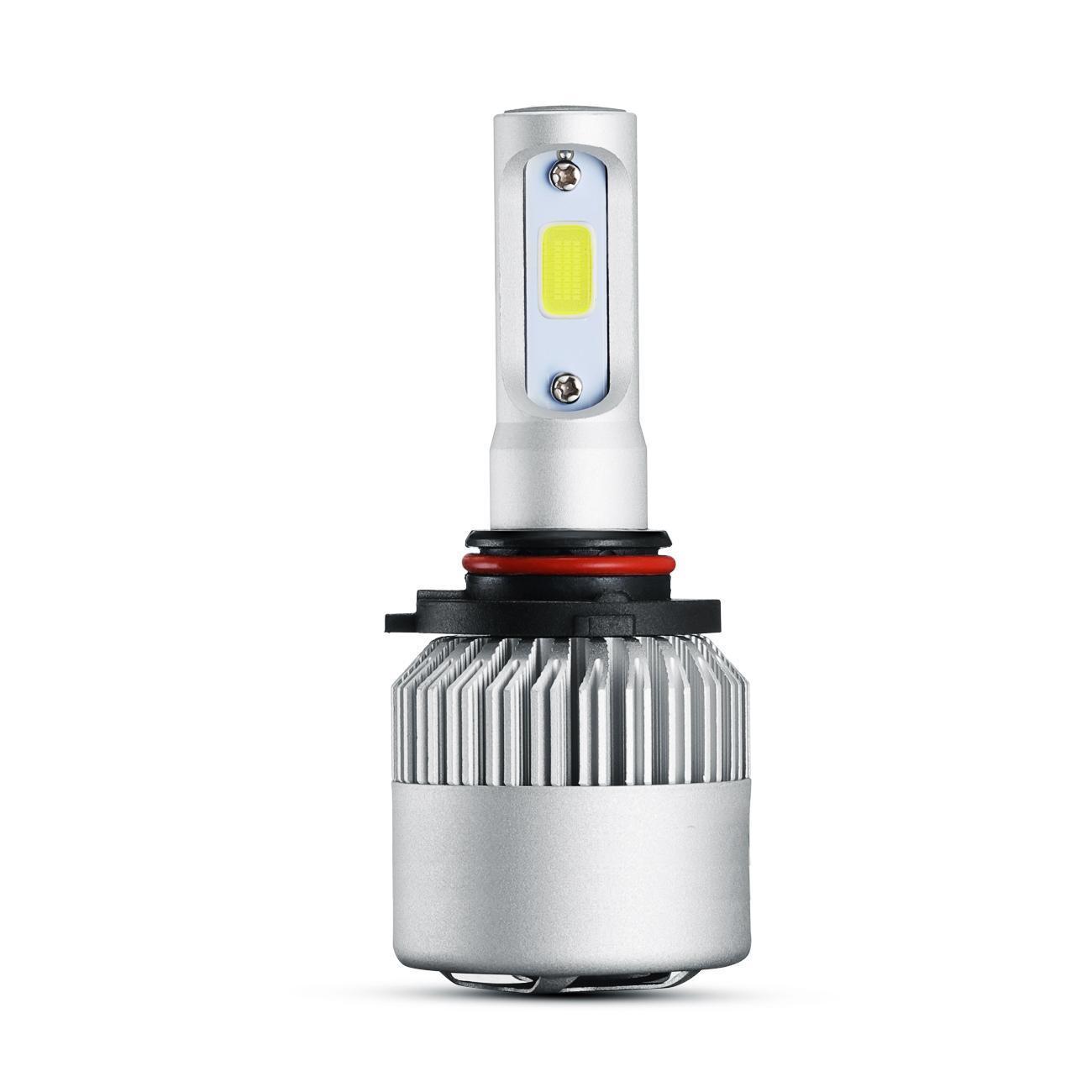 Series F-S2 9005 28W-LED Silver Edition COB Integrated Automotive Front Headlights Low End Edition