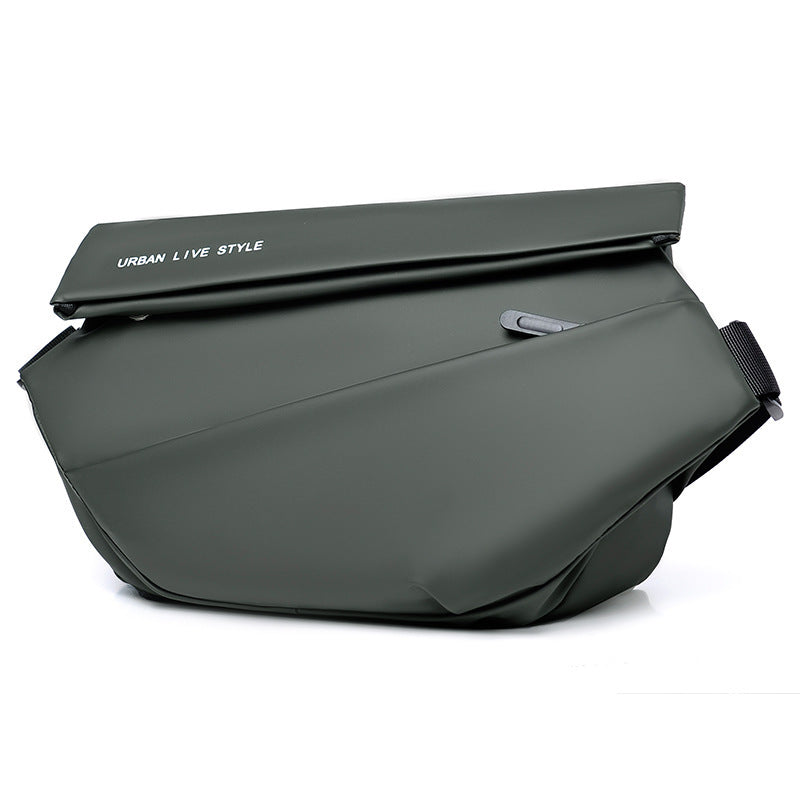 Men's Functional Camera Crossbody Bag Waterproof Ipad Multifunctional Chest Bag Men's Personal Shoulder Bag Stand Messenger Bags,Random Letters, Or Possibly None